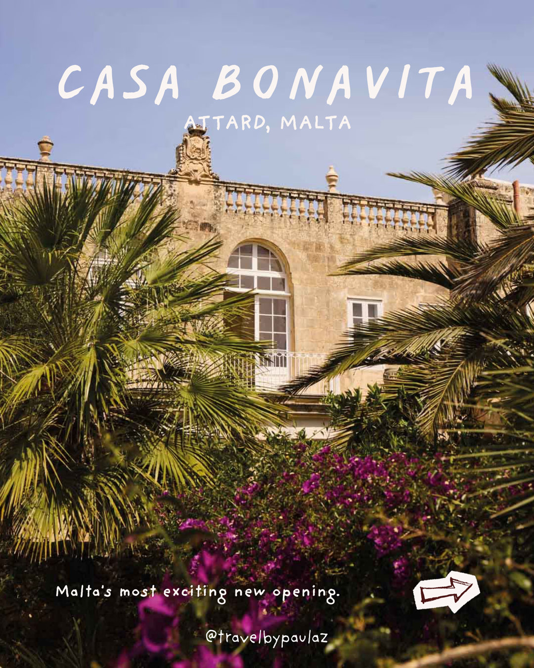 Casa Bonavita — 18th-century boutique hotel in Attard, Malta with limestone pools and De Gournay bar